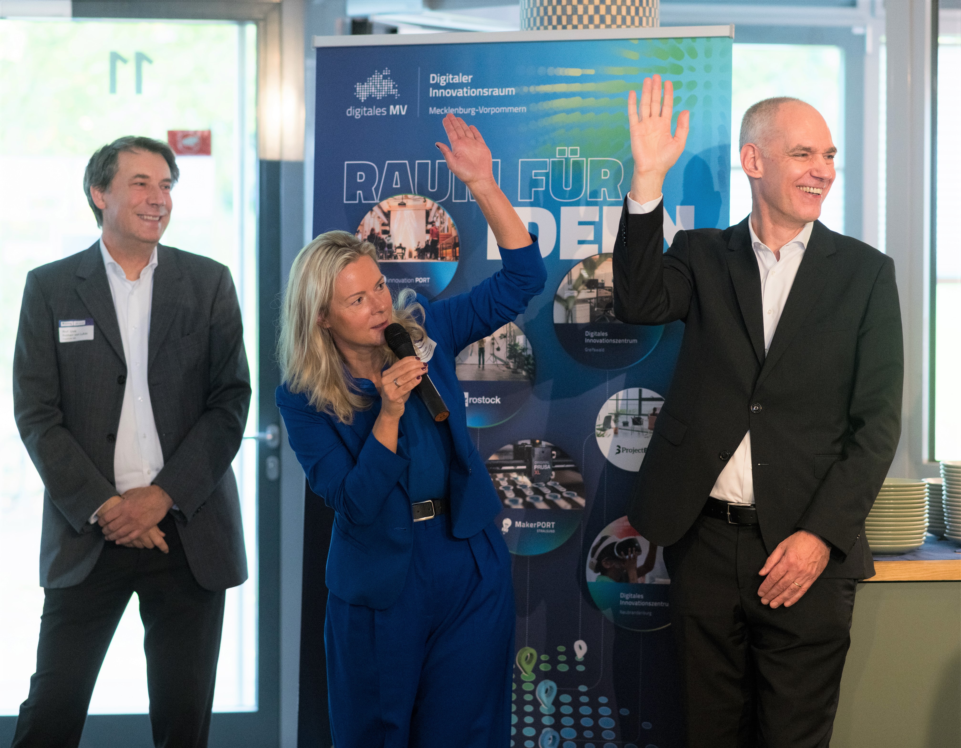 Begrüßung der Teilnehmer am Partnertag beim IGD