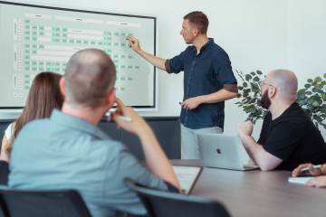 Gruppe im Workshop, Agentur ALLES + JEDEN, Schwerin